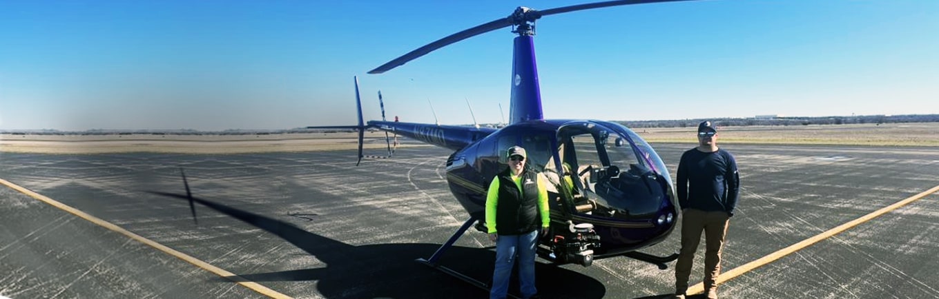 Helicopter for Aerial Photography