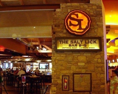 Rock Salt Lick for Dinner Restaurant